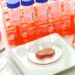 cultured meat making image, lab grown meat concept