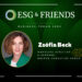 София Бек, ESG & FRIENDS 2025